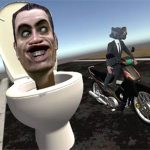 Skibidi Toilet Moto Bike Racing 2